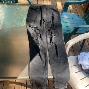 american eagle skinny ripped jeans